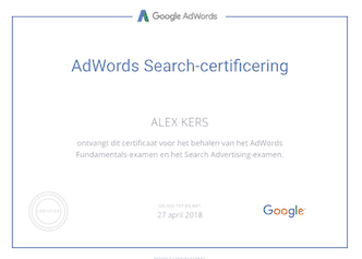 Adwords-search-gecertificeerd-Alex Kers